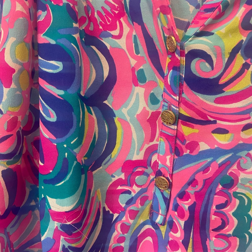 Lily Pulitzer Elsa blouse, size M
